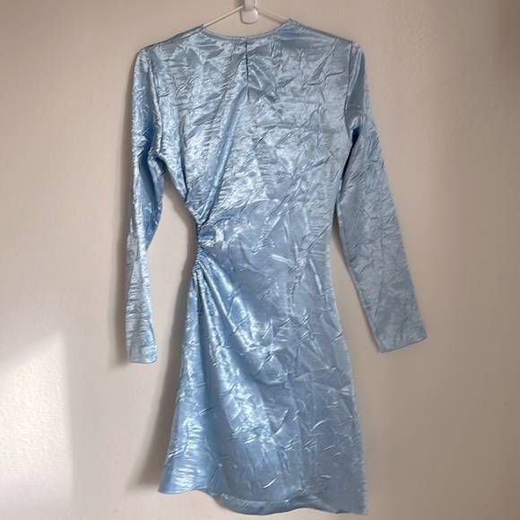MAJE | Sheath dresses Blue Clair Dress | size 34 - Picture 6 of 11